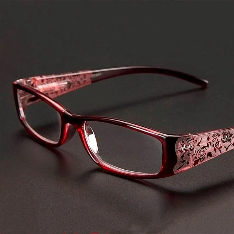 New ladies' Presbyopic Glasses Fashion Vintage Cat Eye Reading Glasses Elderly Hyperopia Optical Eyewear Ultralight PC Goggles