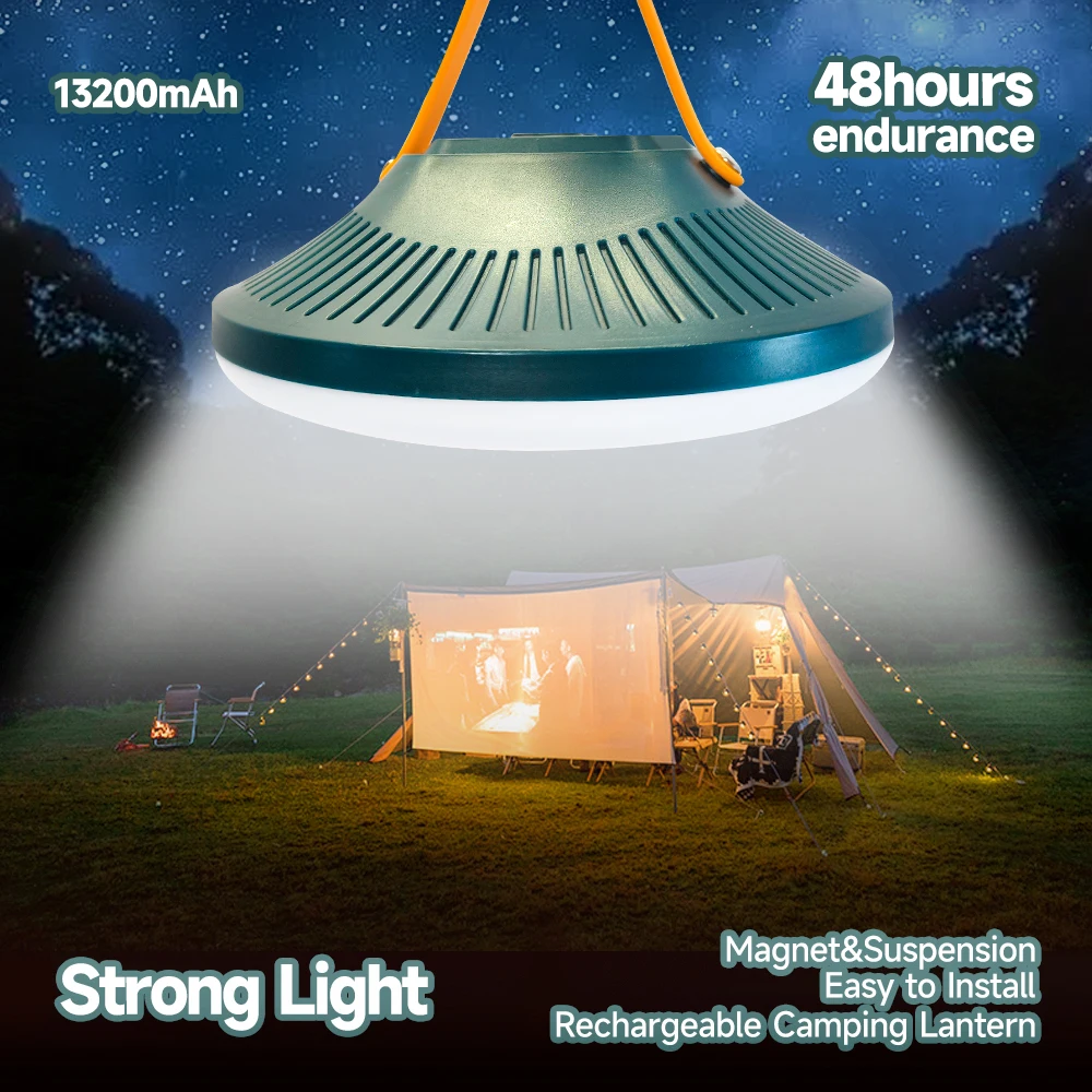 Camping Lantern Rechargeable 3000K Warm White Light Camping Lights