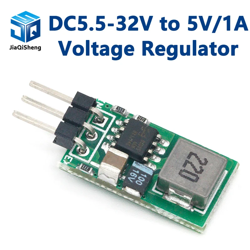 5 Regolatori DC-DC 5V 1A - Mini Step-Down, Input 5.5-32V, Compatibile Con LM7805 - Foto 3