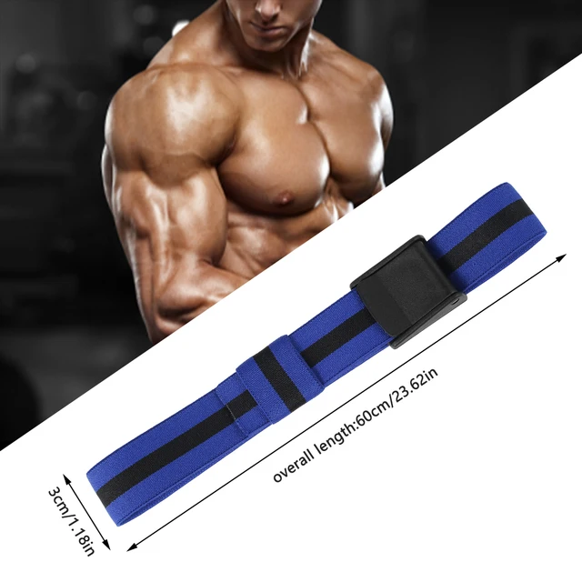 Bandes D'Occlusion BFR - Pour Musculation & Rééducation - Réglables Et Confortables