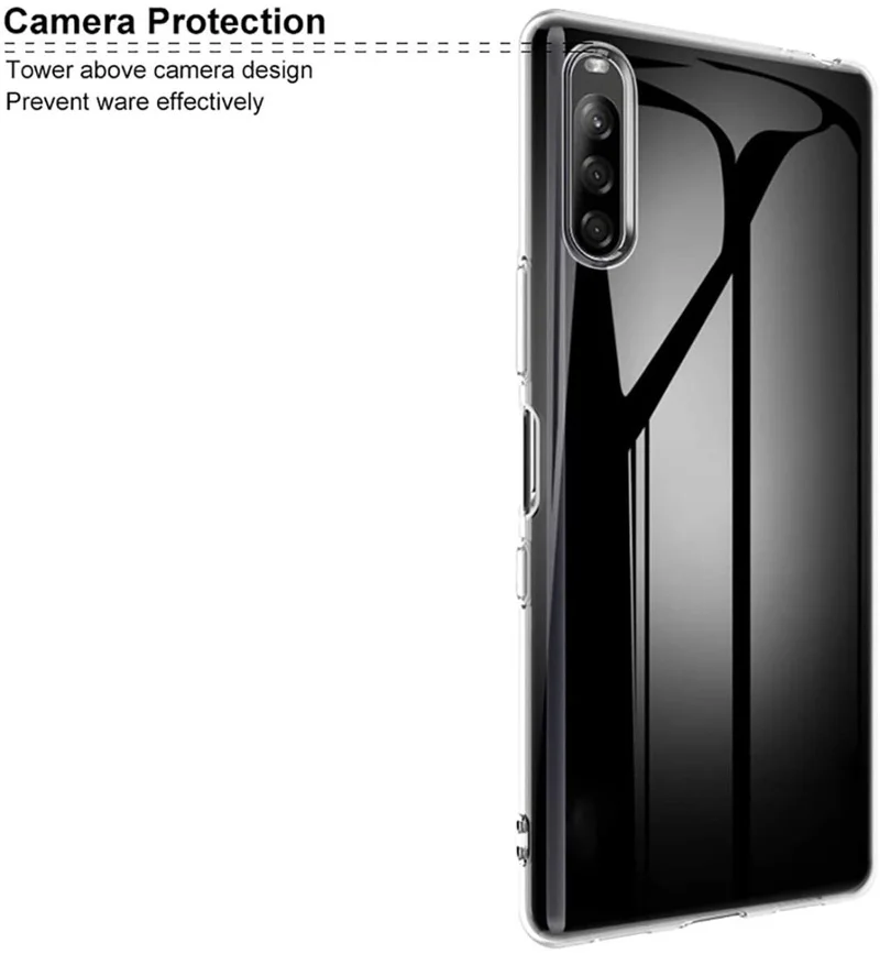 Transparent Ultra-Thin Clear Silicone Soft Case Cover