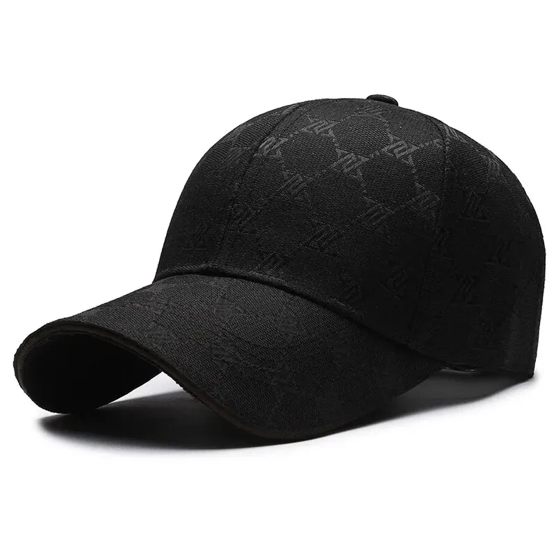 Sandwich-Baseballkappe mit festem Oberteil und großer Krempe für Outdoor-Aktivitäten, Einkaufen, Reisen und Freizeit. Modische Baseballkappe. – Detail 7