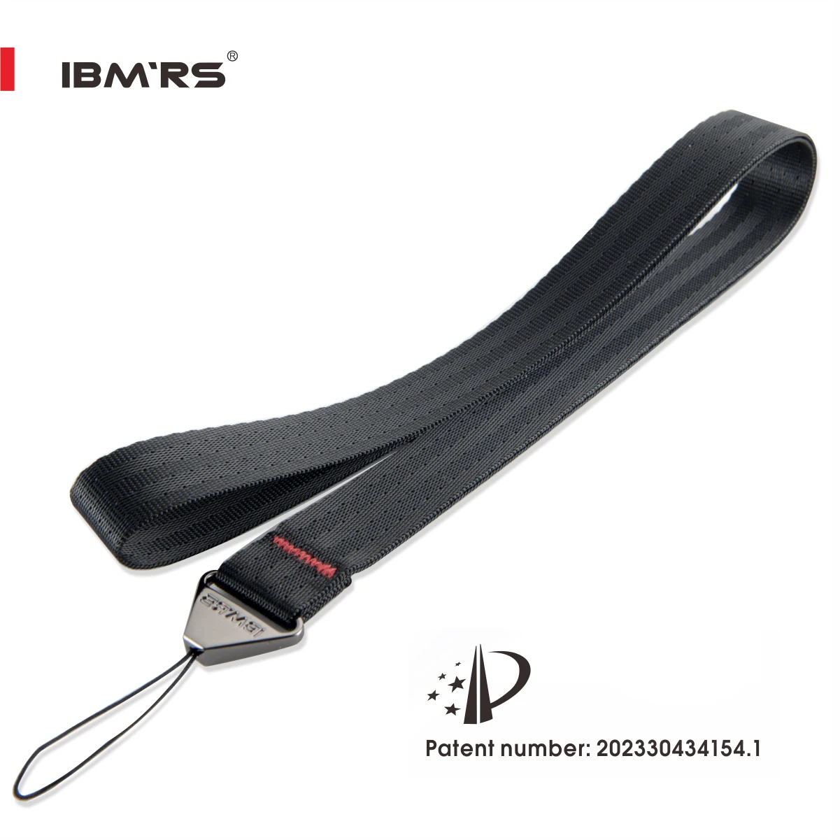IBMRS 걸이형 목줄/휴대폰 끈, 카메라 및 휴대폰 케이스와 호환 가능 - 검..