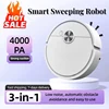 4000 Pa 3 in 1 Smart Sweeping Robot Vacuum Cleaner Strong Suction Easy to Use Suitable for Hard Floors Pet Hair Carpets 1