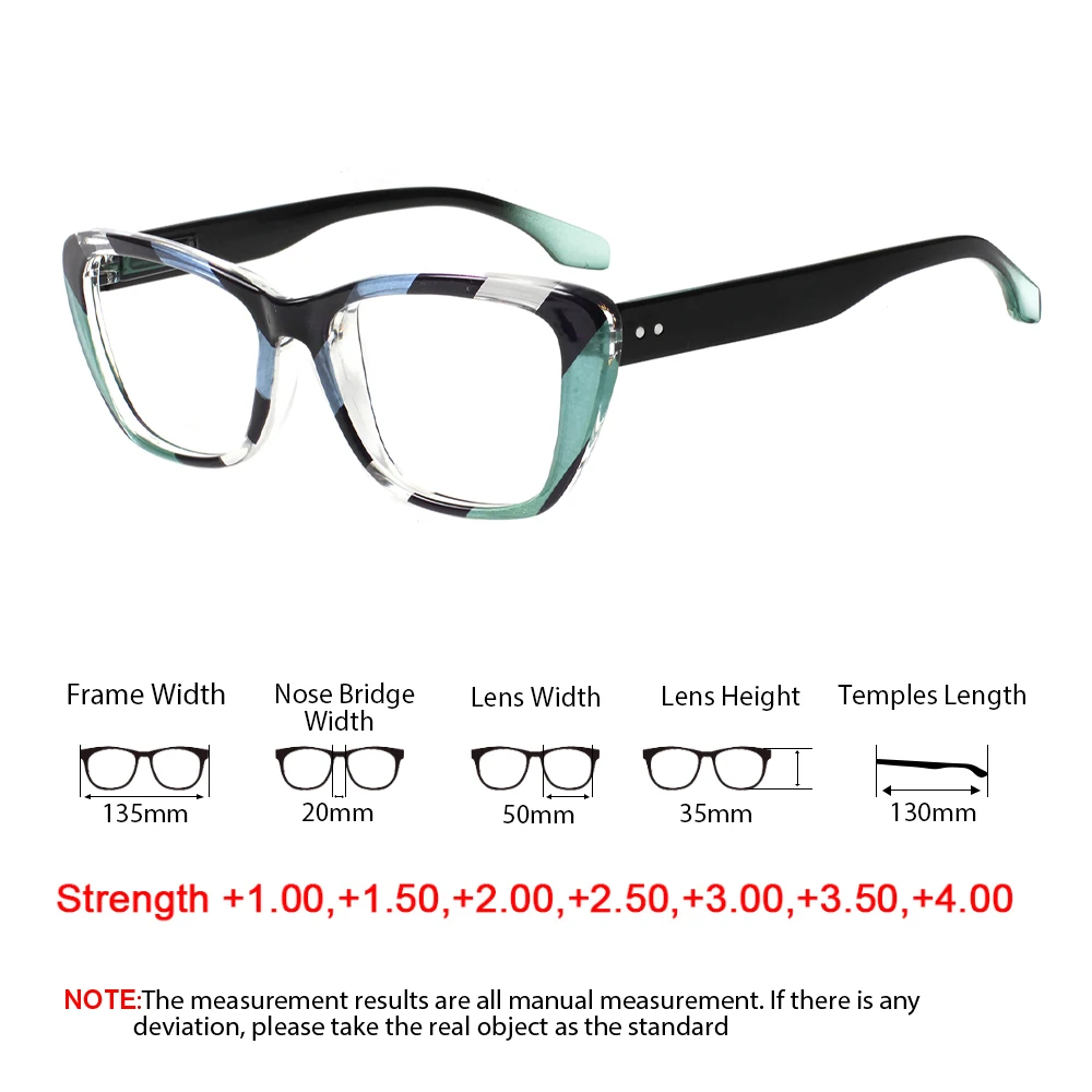 Anti Blue Light Reading Glasses Ultra Light Frame Men Women Fashion Style Prescription Glasses with Spring Hinges 2