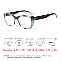 Anti Blue Light Reading Glasses Ultra Light Frame Men Women Fashion Style Prescription Glasses with Spring Hinges 2