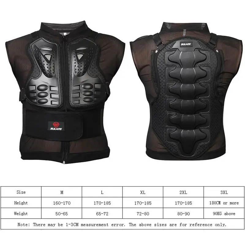 Motorcycle Armor Vest Motorcycle Jacket Breathable Riding Chest