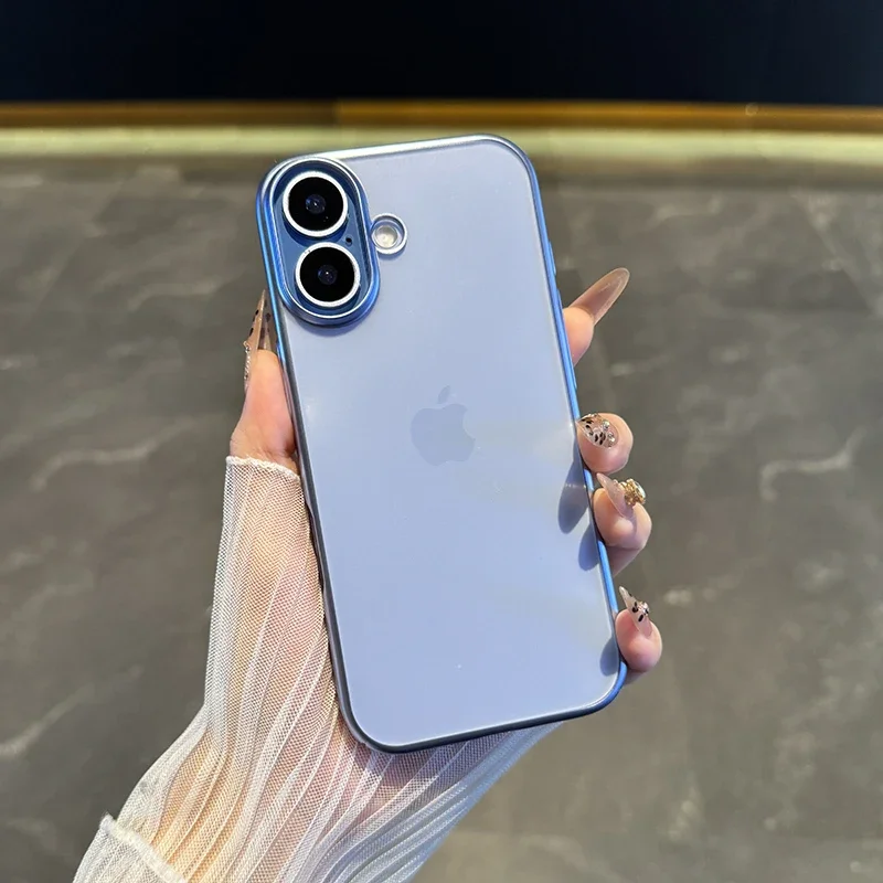 Luxury Translucent Ultra Thin Acrylic Case - UV Slim Matte Finish
