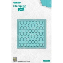 

2022 New Square Bubbles Metal Cutting Dies Diy Gift Card Scrapbook Craft Knife Blade Punch Stencil Decoration Embossing Template