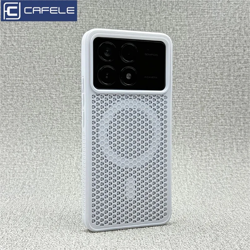 Magnetic Cooling Honeycomb Mesh Shockproof Bumper Case