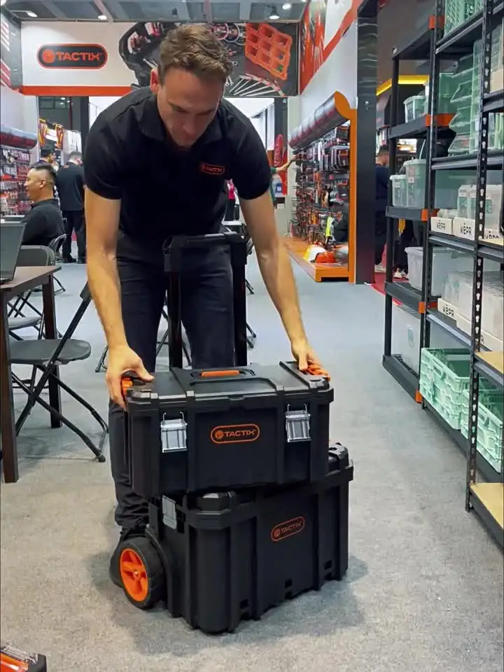 プロの収納ツールボックス,大きなハードケース,堅牢なフルツール