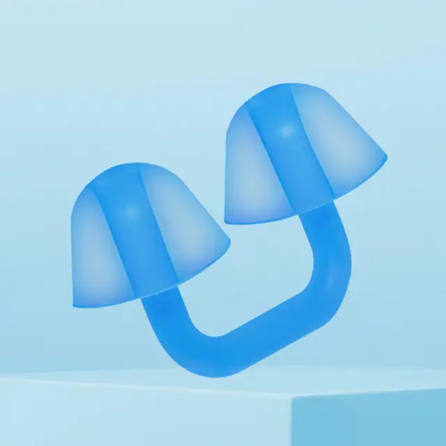 Set 12 Tappi Naso Silicone Per Nuoto - Impermeabili, Beige, Adulti E Bambini - Foto 9