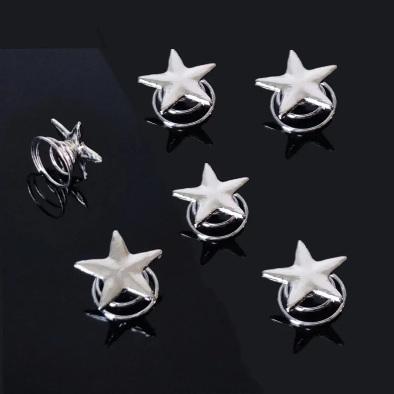 Fashion Women Gold Star Swirl Spiral Hairpin Barrettes Wedding Gift Women Headwear Accessories Hair Braiding Tools 3/6 Pcs