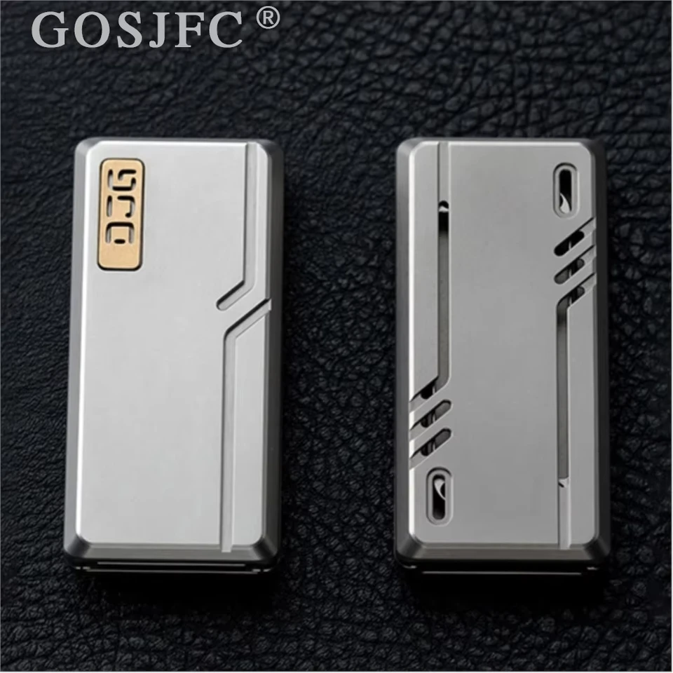 DJGED ステンレス鋼チタン合金音叉プッシュスライダー EDC フィ