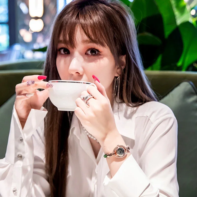 

2024 New Full Sky Star Bracelet Watch Women's New High end, Small and Luxury Women's Authentic Women's Watch