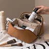 Trousse de maquillage Portable grande capacité pour femmes, sac à cosmétiques