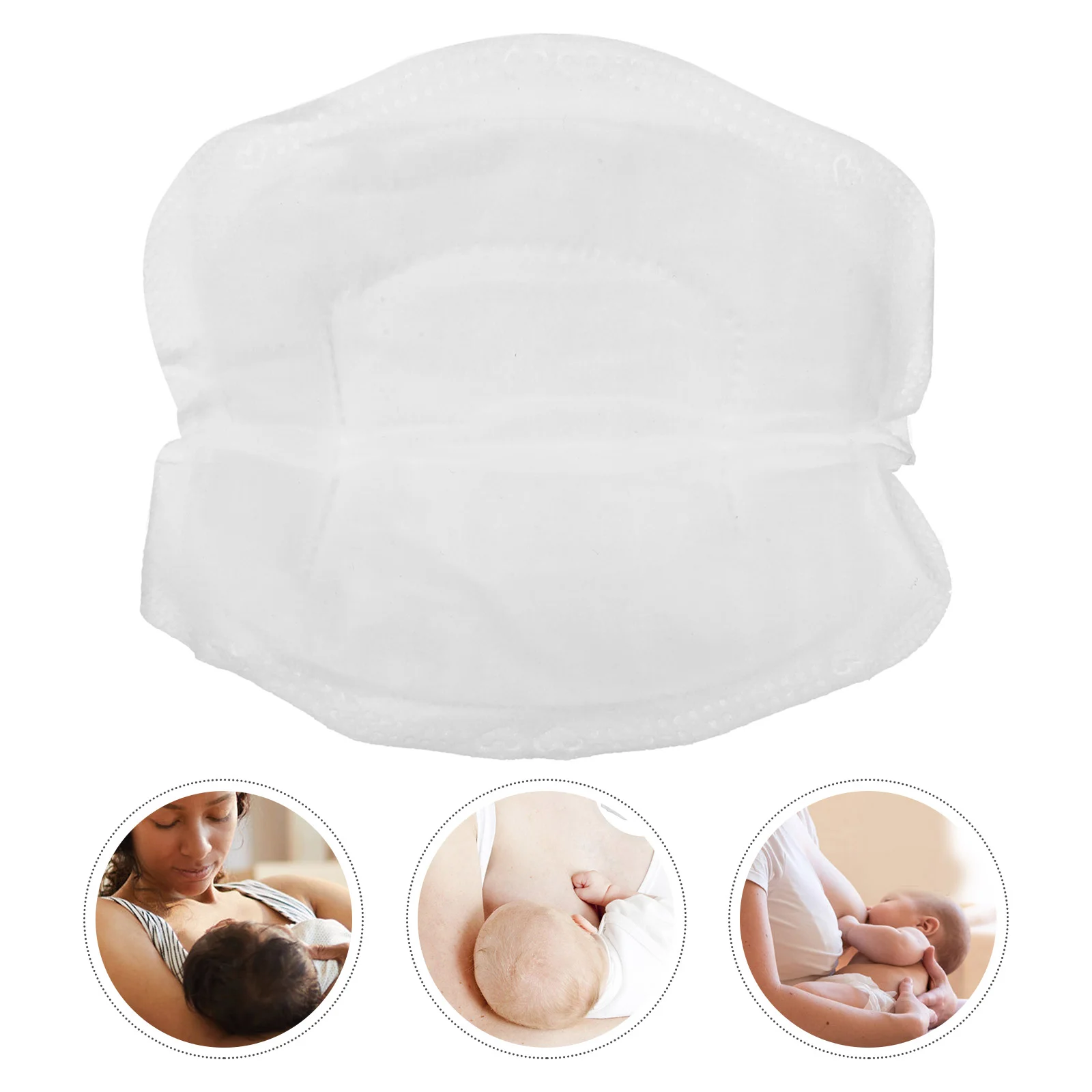 48 Pcs Anti overflow Disposable Breastfeeding Pads Thin Breathable Absorbent Nursing Mats Comfortable Skin Friendly Non woven