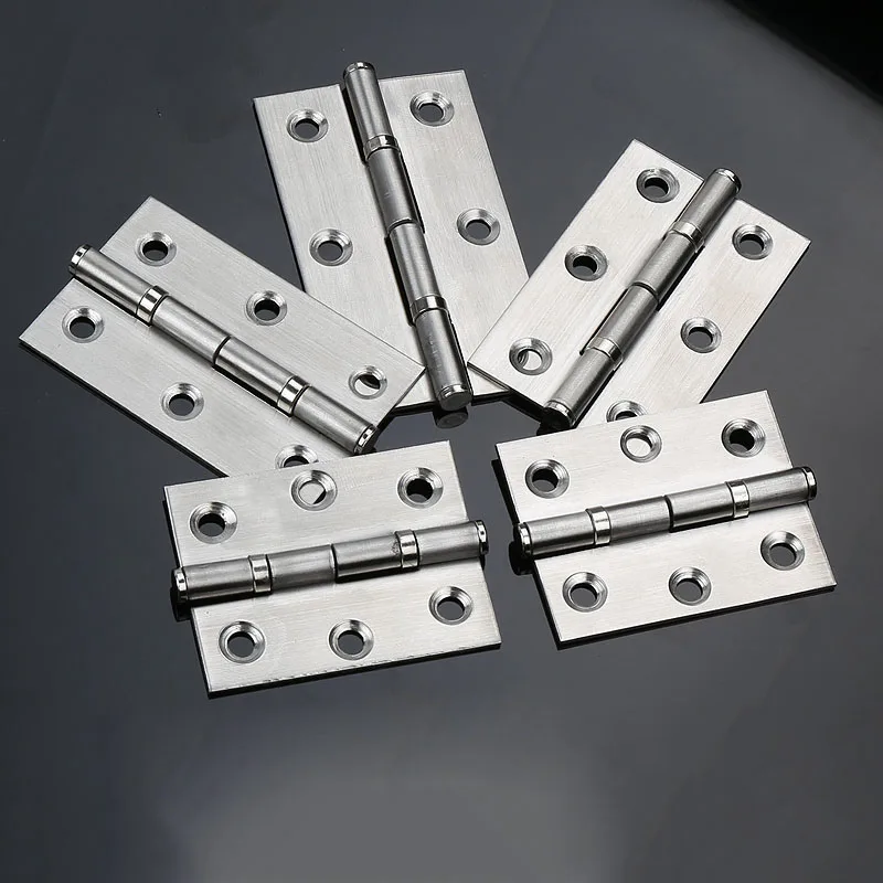 Stainless Steel Door Hinges 2/2.5/3/4 Inch Mini Flat for Cabinet Windows