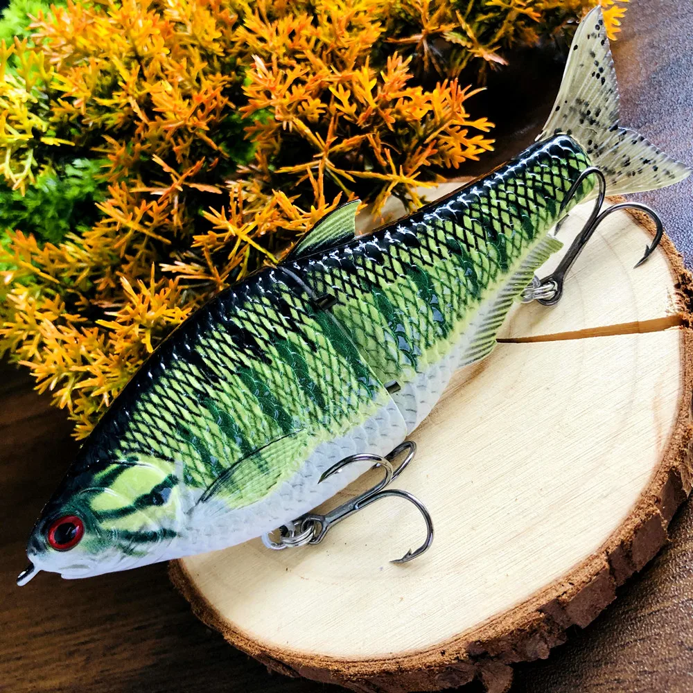 Swimbait Soft Lure 160mm 50g Sinking Silicone Wobbler 6
