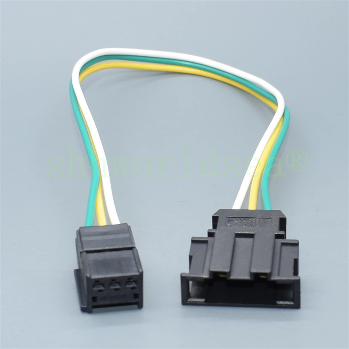Shhworldsea 3pin 남성-여성 LED 테일 라이트 후면 램프 케이블 어댑터 하네스 3 핀 VW 골프 6 R20 GTI 7N0 972 703