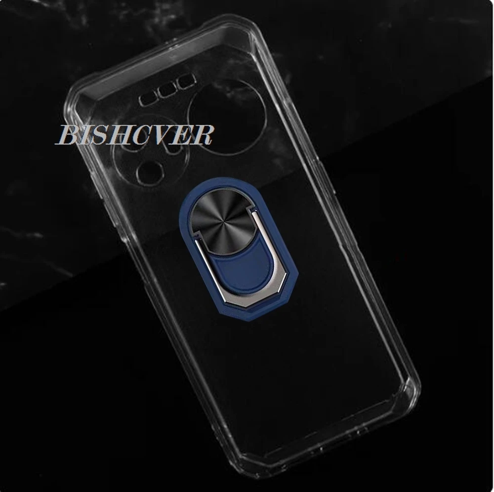 Shockproof Ring Holder For Blackview Shark 9 5G 6.67" BlackviewShark9 Case Soft Silicone TPU Protective Holder Cover 6