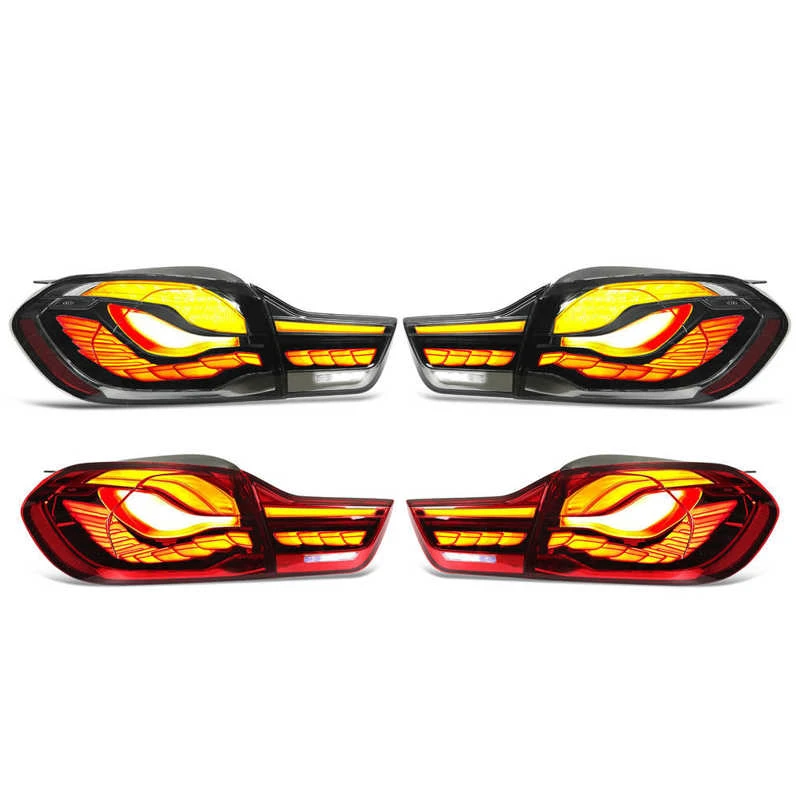 GTS OLED Style Full LED Dynamic Tail Lights with Sequential Turn Signal