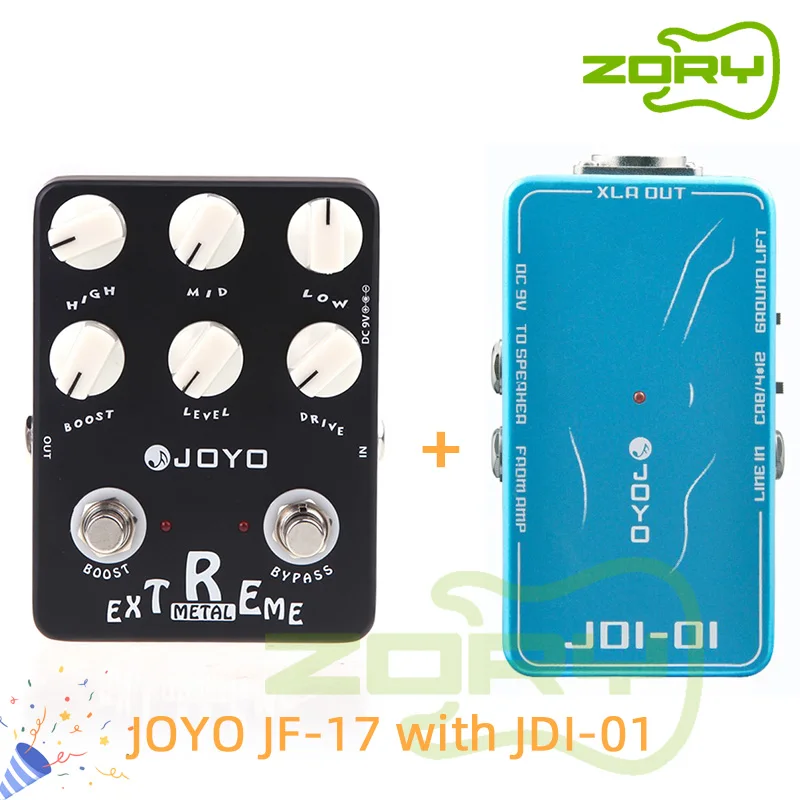 Joyo Jf17 Extreme Metal Pedal Distortion Pedal Effect High Gain