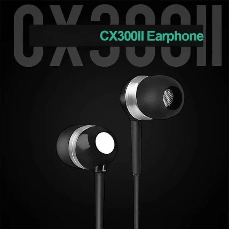 2026 CX300II CX400II 유선 인이어 하이 레졸루션 이어폰, 노트북, PC, 휴대폰, 태블릿 프로 맥스 맥스 에디션용 고품질 사운드