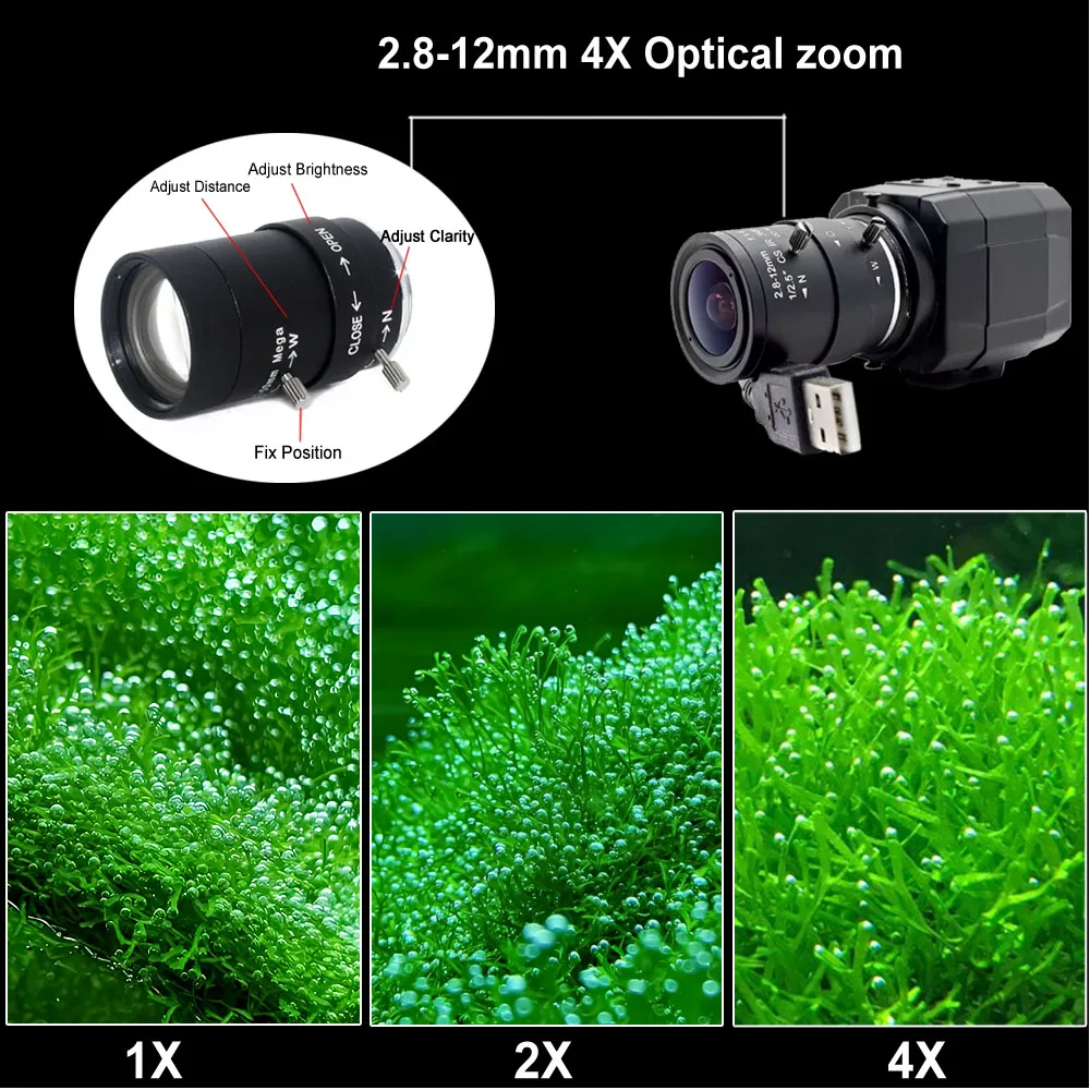 Ultra 4K Streaming Webcam with Varifocal and Fixed Lens for High-Definition Video