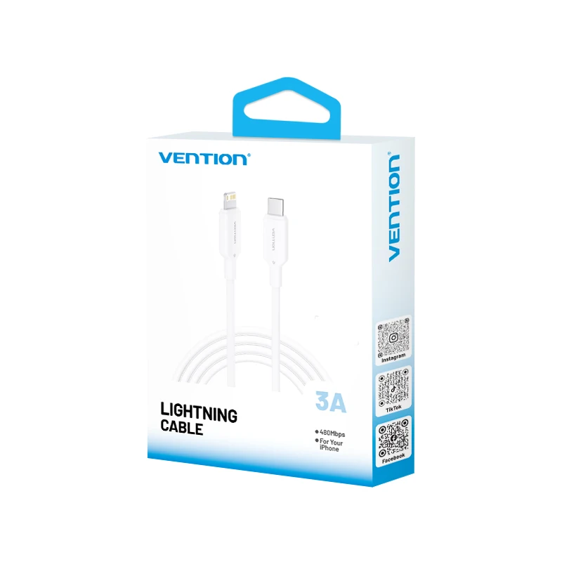 Vention Fast Charging USB-C to Lightning Cable