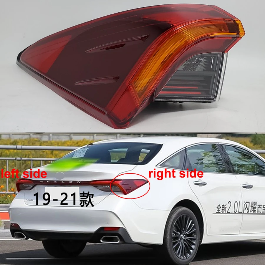 

Outer Tail Lamp for Toyota Avalon 2019 2020 2021 Replacement Rear Taillight Assembly Brake Parking Lights 1PCS