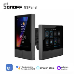 SONOFF NS Panel Smart Home Wall Switch EU/US Wifi Thermostat Display Voice Control Google Home YANDEX casa inteligente Alexa