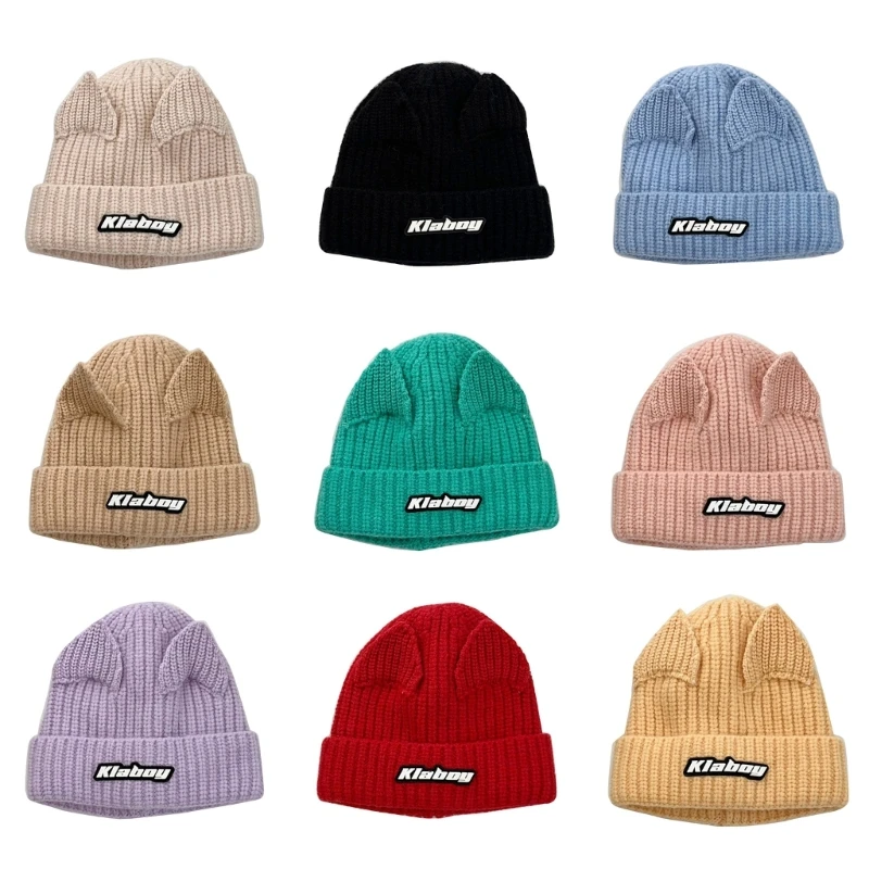 

Cat's Eat Beanie Hat for Toddler Unisex Boys Girls Warm Cap Adorable Winter Headwear Soft Bonnet Shower Gift for DropShipping