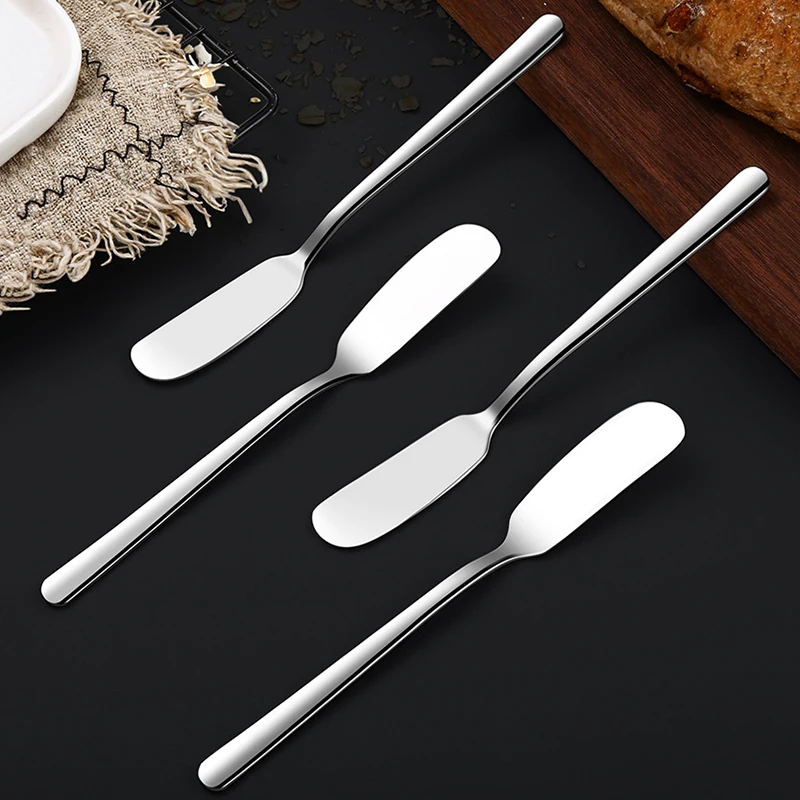 Butter Knife 2/4/6pcs Stainless Steel Butter Knife household cheese chocolate cheese butter jam knife