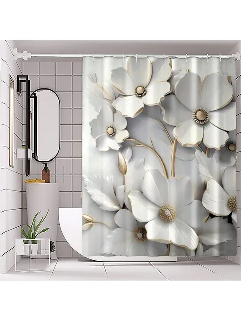 Floral Bathroom Accessory Set 3