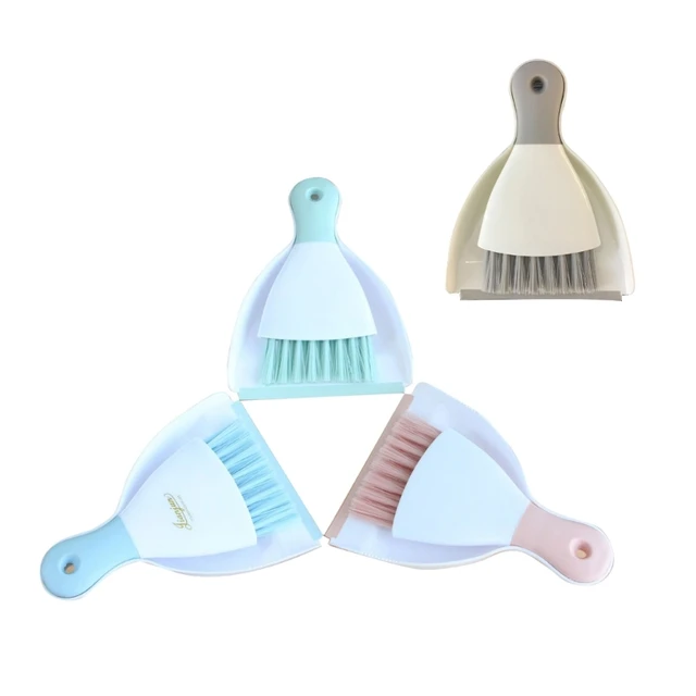 Mini pelle à poussière avec brosse pour balayer et nettoyer la poussière de  la cuisine, du bureau, des comptoirs