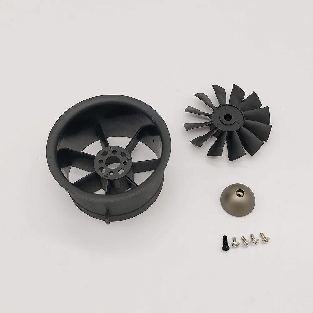 FMS 64mm 12 pales EDF pour avion RC - Blanc