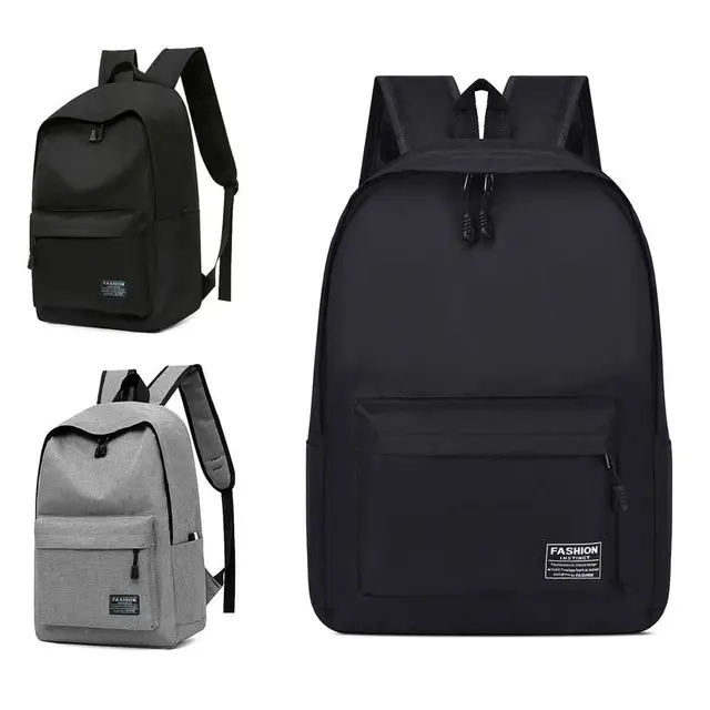 Casual Minimalist Backpack Large Capacity Multi-compartment Travel Trendy College Student Schoolbag Computer Bag Business Bag