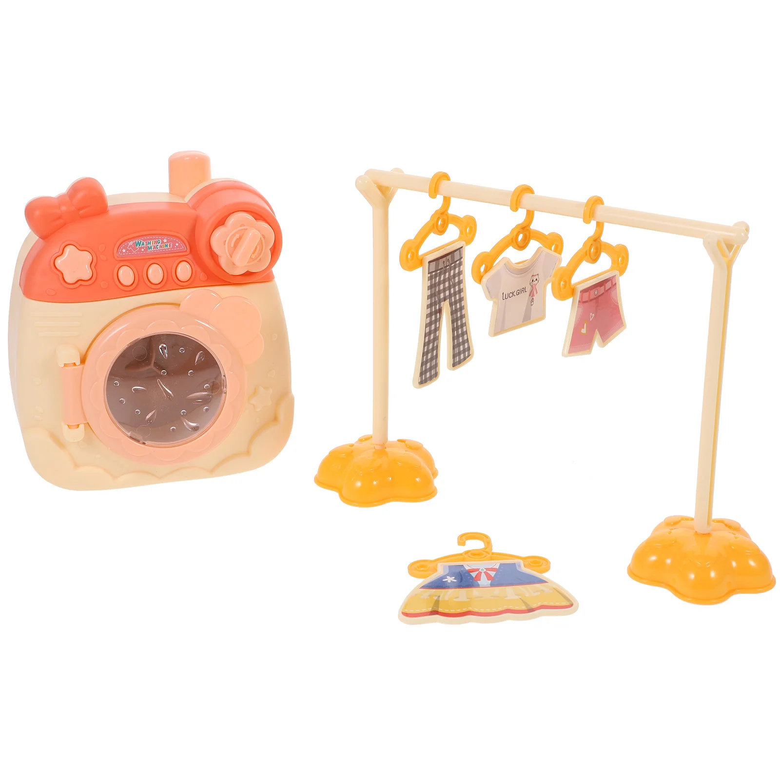 Mini Cloth Washer Figurine Washing Machine Puzzle Housework Training Toys Twerking 4