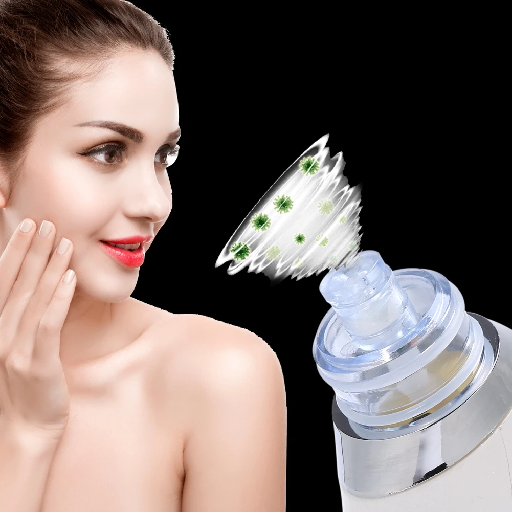 Beauty Machine Blackhead Remover 2 Colors Electric Skin Pore Cleaner Acne Pimple Nose Blackhead Suction Remover Beauty Machine 3