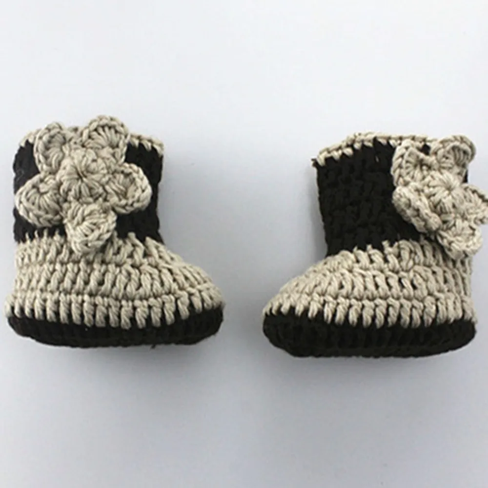 Newborn Photography Props Baby Photo Knitting Clothing Hat Set Baby Cowboy Hat Apricot / Coffee Side Accessories Newborn0-6