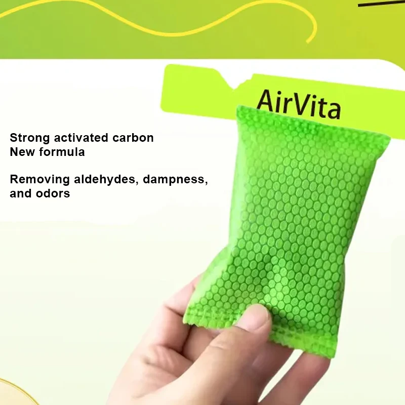 Nano Mineral Activated CarbonAir Purification Pack Formaldehyde Removal Crystals for New Houses Cars Indoor Spaces Odor Eliminat