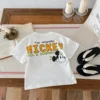 Cotton Mickey Pattern Children's Clothing T-Shirt Summer Printing Cartoon Fashion Short Sleeve Boys Popular Children's T-Shirt 3