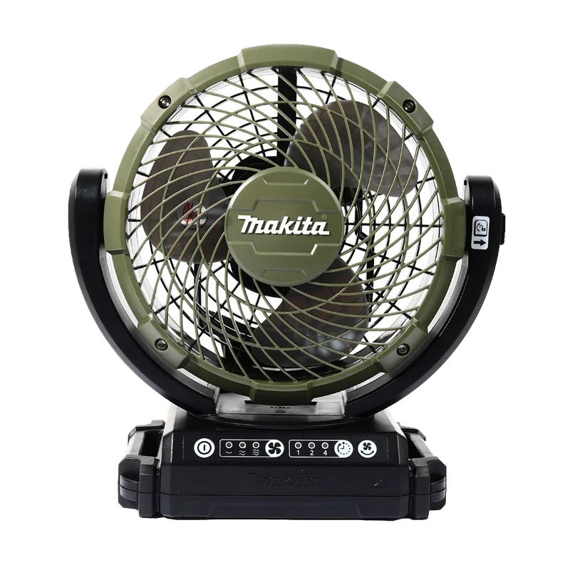 Makita 扇風機 Makita-ワイヤレス電気ファン,ポータブル,3スピード,調整ツール