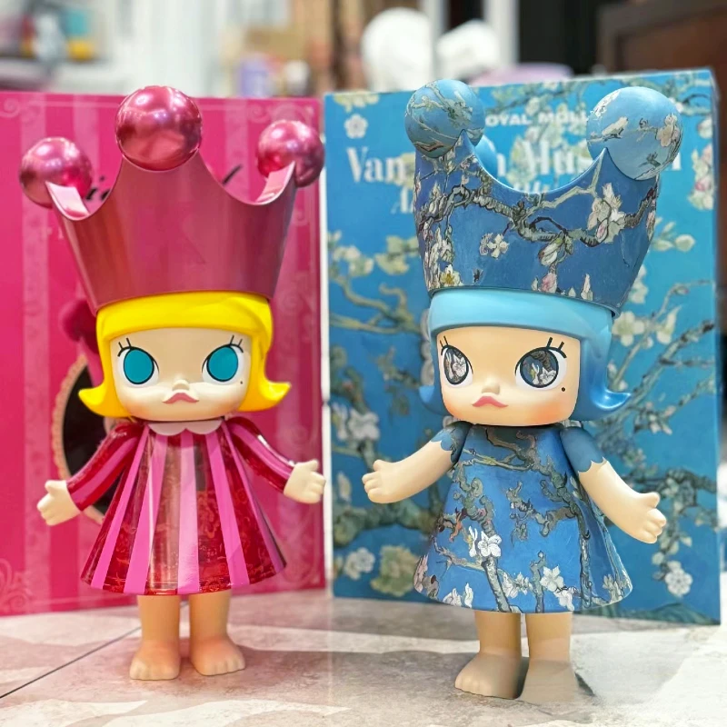 

Molly PTS Pink Princess Figure Mega Royal Molly 400% 100% Exclusive Color Crown Figure Toy Collection Designer Doll