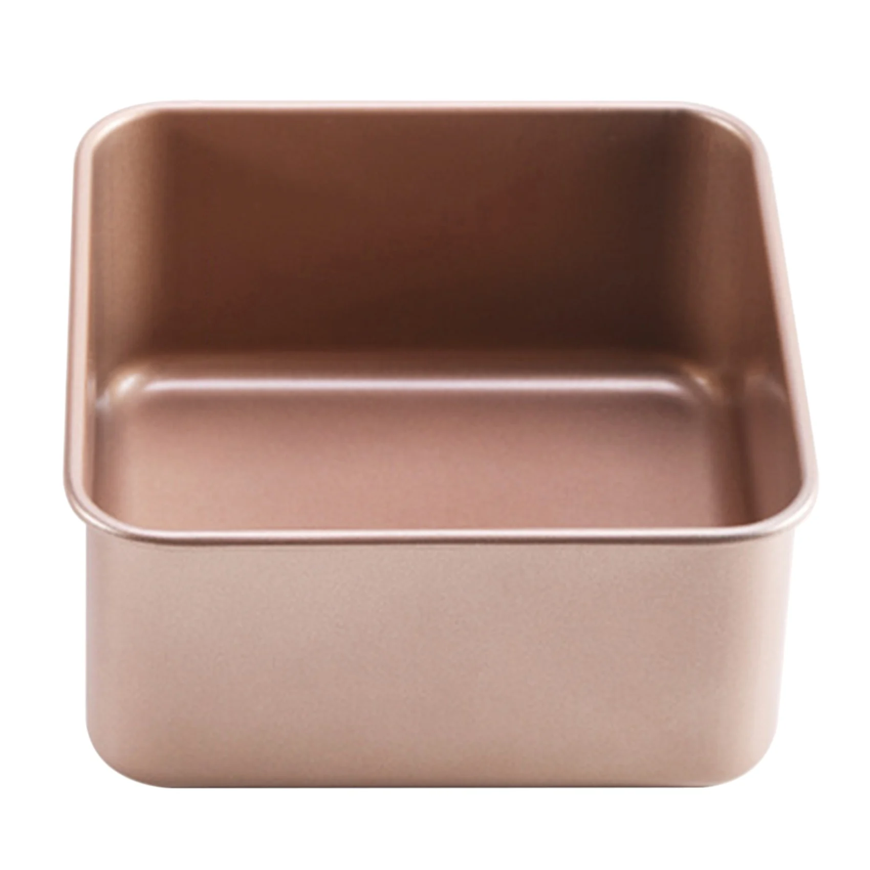 

Gold Square Cake Mould Thickening Non-Stick Ancient Baking Tray Square Deep Baking Pans Barbecue Bread Ancient Cake Mold