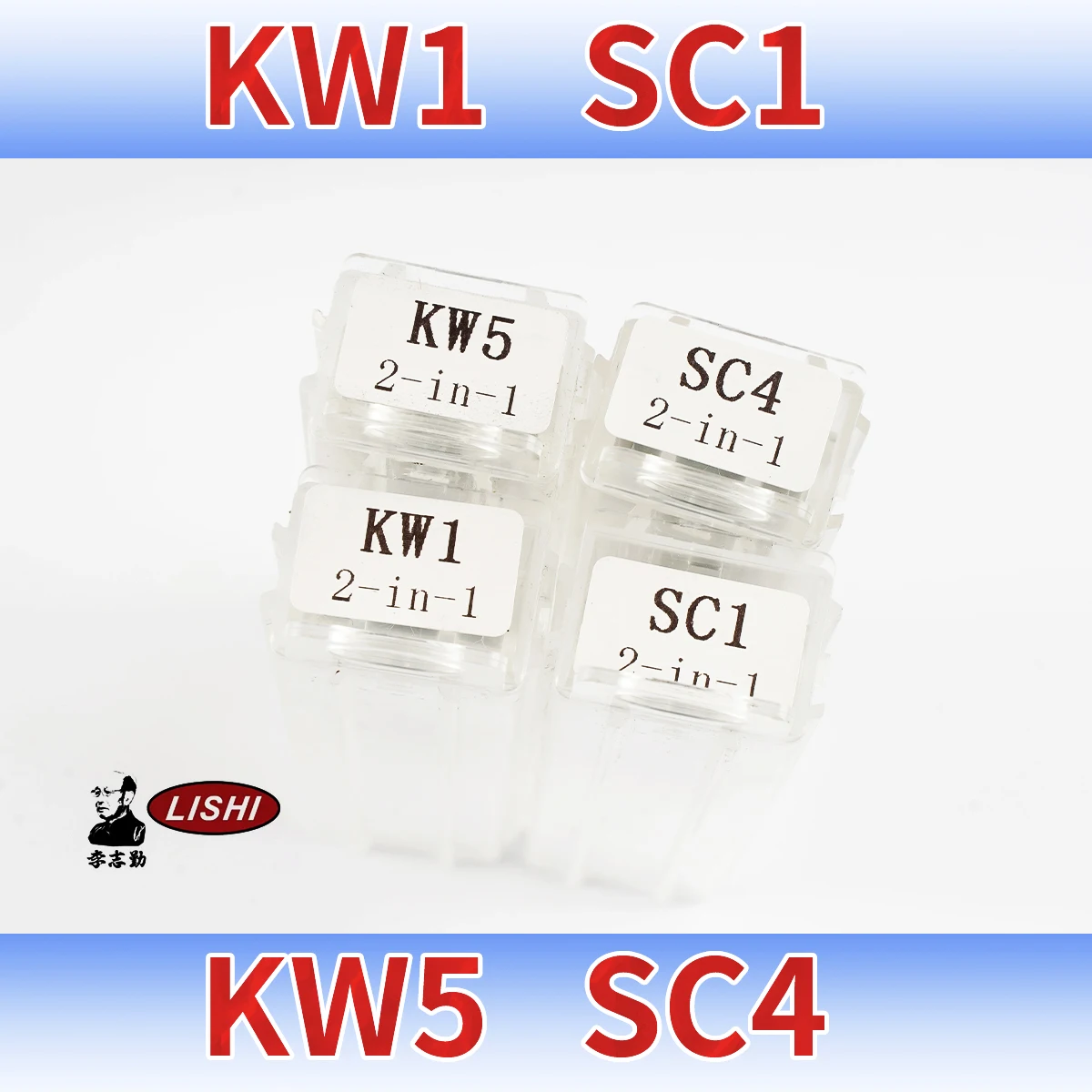 LISHI 2 IN 1 CIVIL TOOL SC1 KW1 SC4 KW5 AM5 M1MS2 R52 TE2 SS001 SS002 ...
