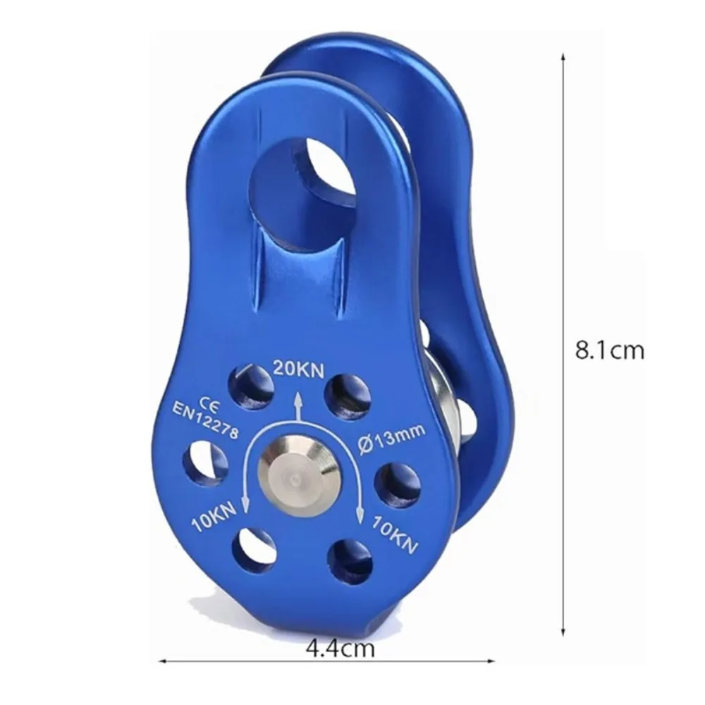 26kN Heavy-Duty Climbing Pulley Block with Swivel 6