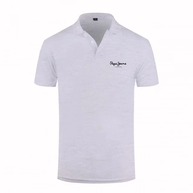 Pepe Jeans London Polo à manches courtes pour homme, séchage rapide, décontracté, sportswear pour l'été, golf, course à pied, gym, t-shirt à col, vêtements pour homme 1