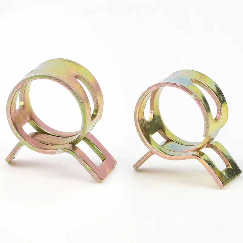 115 PCS 6-22mm Hose Clamps Spring or Pliers Zinc Plated Gas Water Hose Clamp Metal Tools Assortment Kit